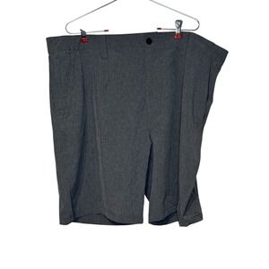 Denali Men's Shorts Hybrid‎ Performance Outdoor Vented Golf Flat Front Gray 40